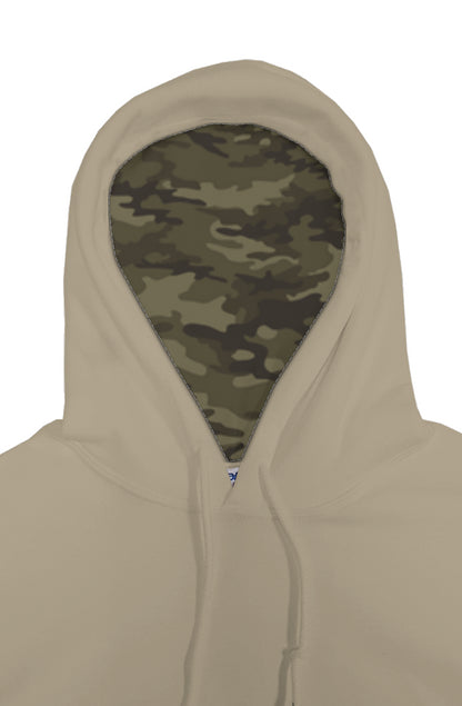 Go ride a motorcycle Camo Lined Hoodie