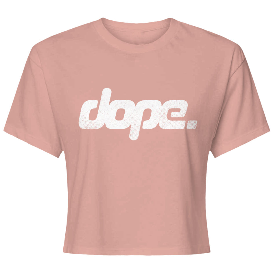 Pink DOPE. Women's Cropped T-Shirt