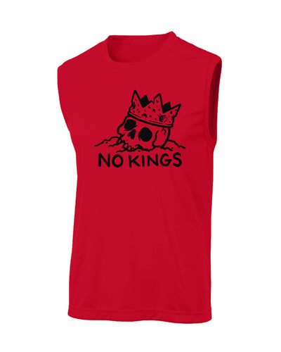 NO KINGS Sleeveless Workout Tee