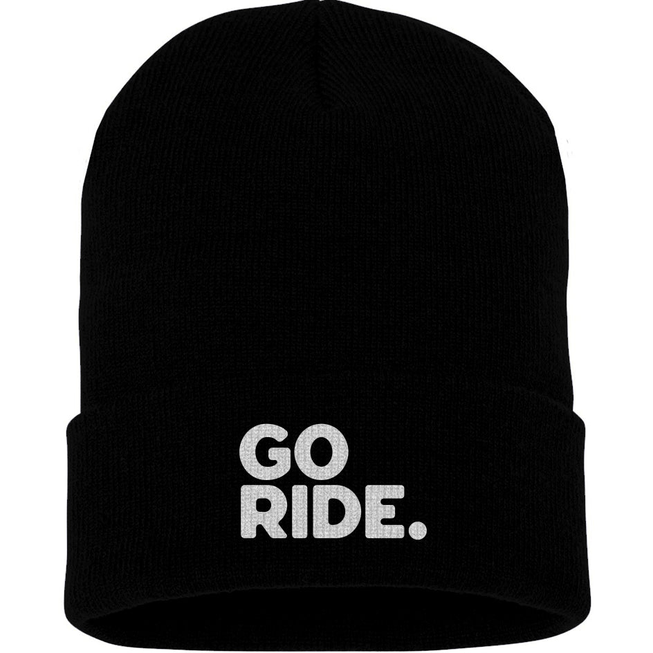 GO RIDE Cuffed Beanie