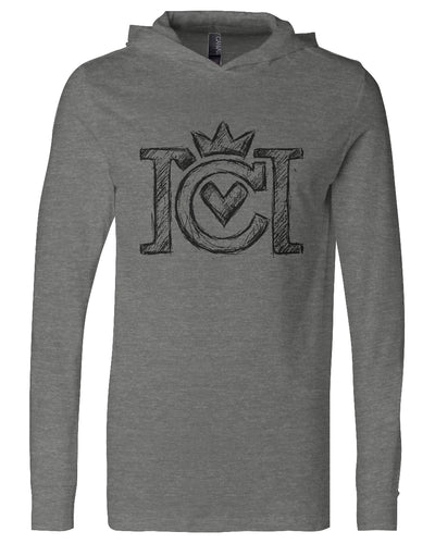 Sketch Logo Long Sleeve Jersey Hoodie