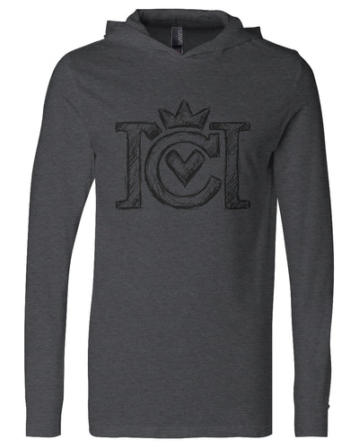 Sketch Logo Long Sleeve Jersey Hoodie