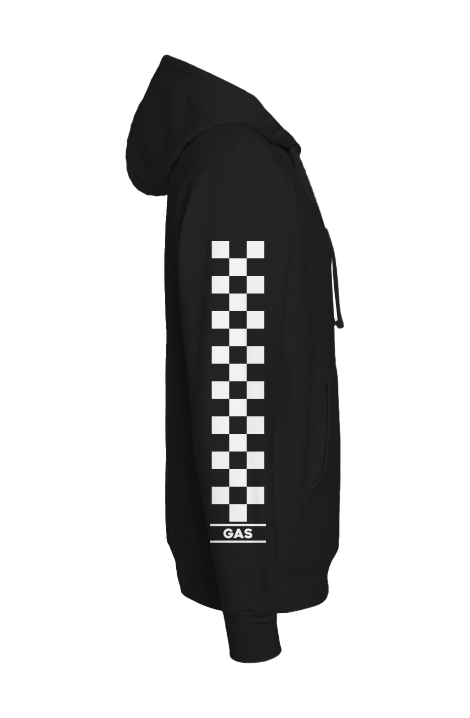 Factory Checker Sleeve Hoodie