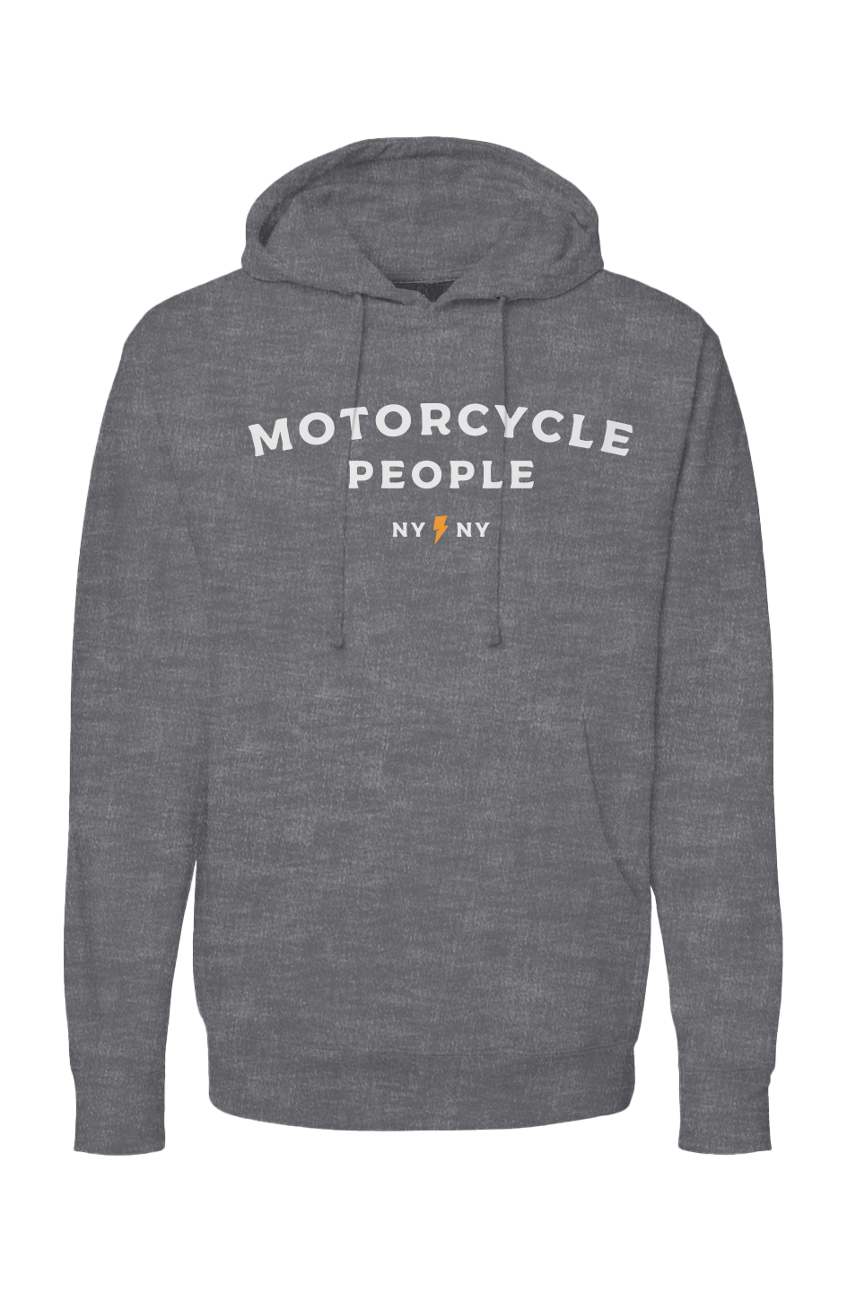 Motorcycle People NY Checkered Sleeve Hoodie