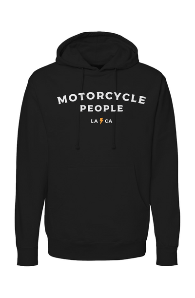 Motorcycle People LA Checkered Sleeve Hoodie
