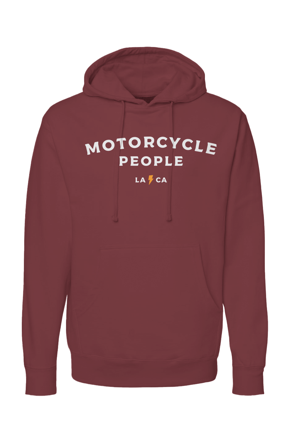 Motorcycle People LA Checkered Sleeve Hoodie