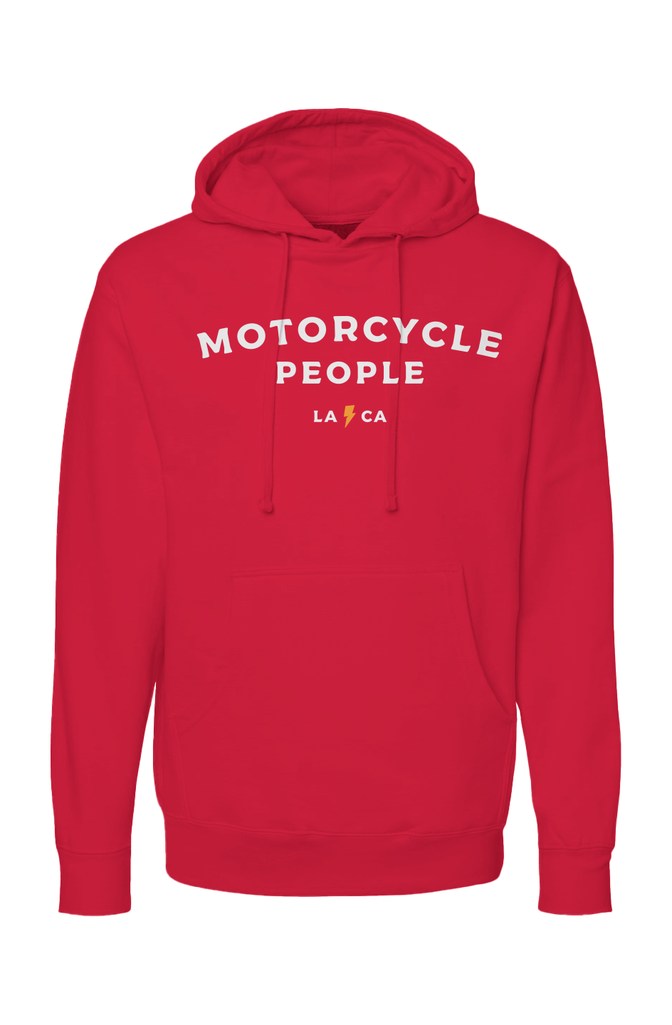 Motorcycle People LA Checkered Sleeve Hoodie