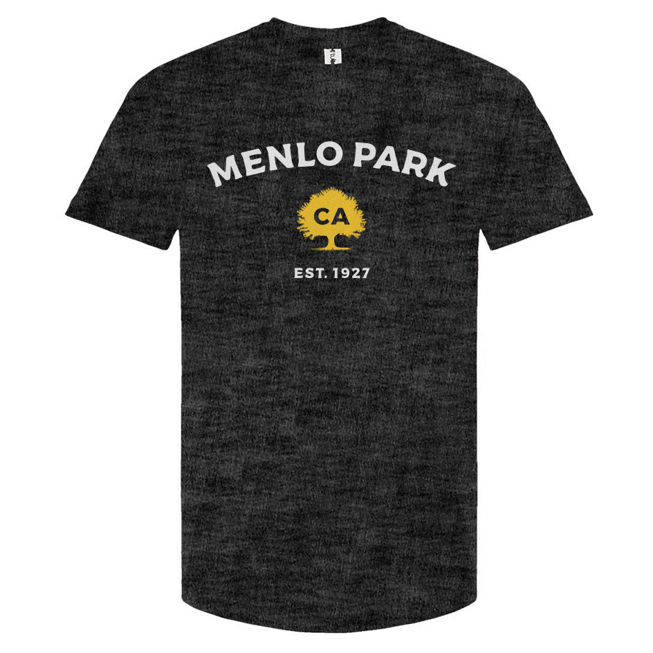 Heather Charcoal Menlo Park CA 1927 t-shirt