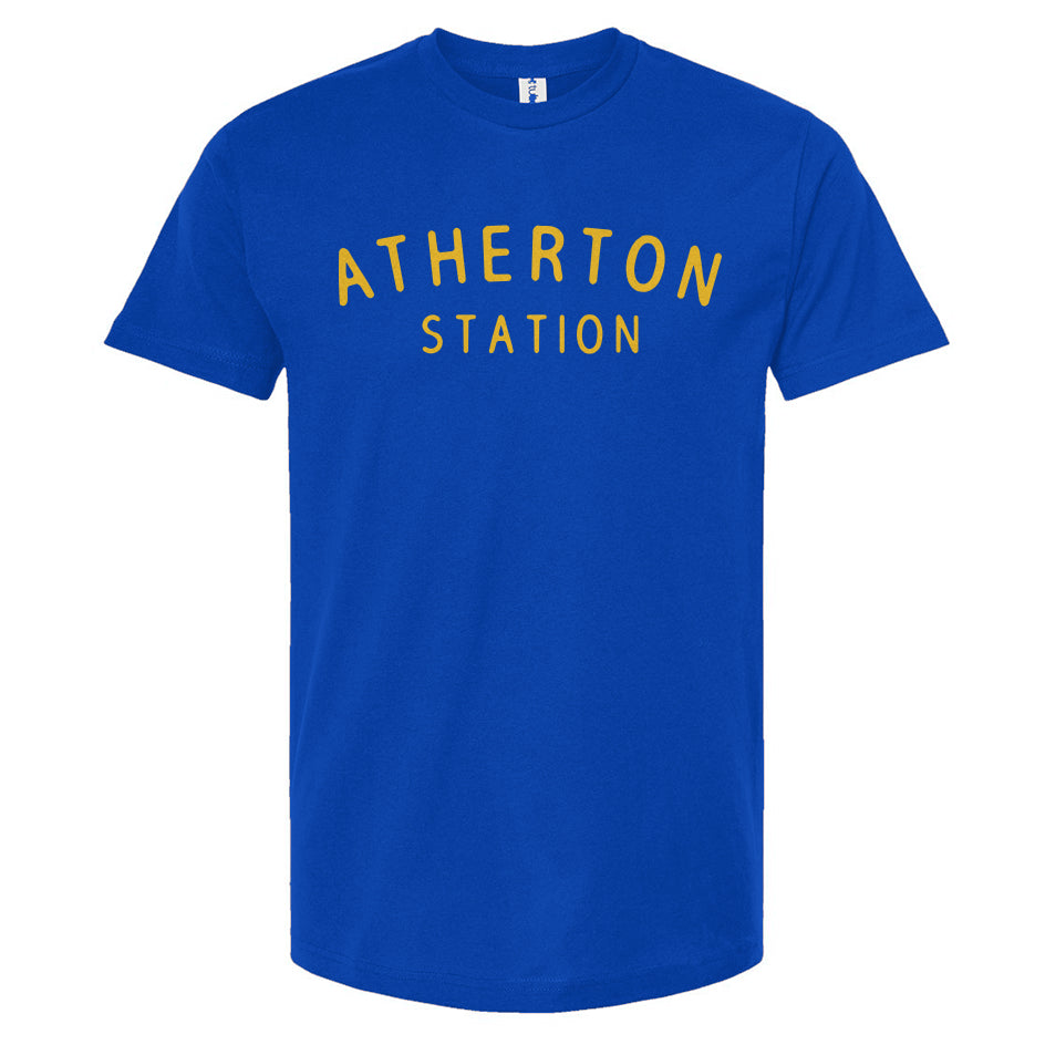 Atherton Station - Vintage Golden State Warriors Yellow