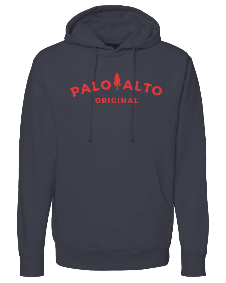 Palo Alto Original Hoodie (red ink)