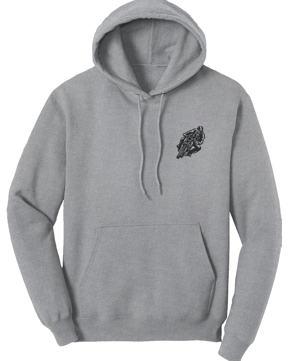 Gray Sunday Ride SF Fleece Hoodie