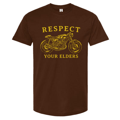 Respect Your Elders Yamaha RD400 Motorcycle Shirt