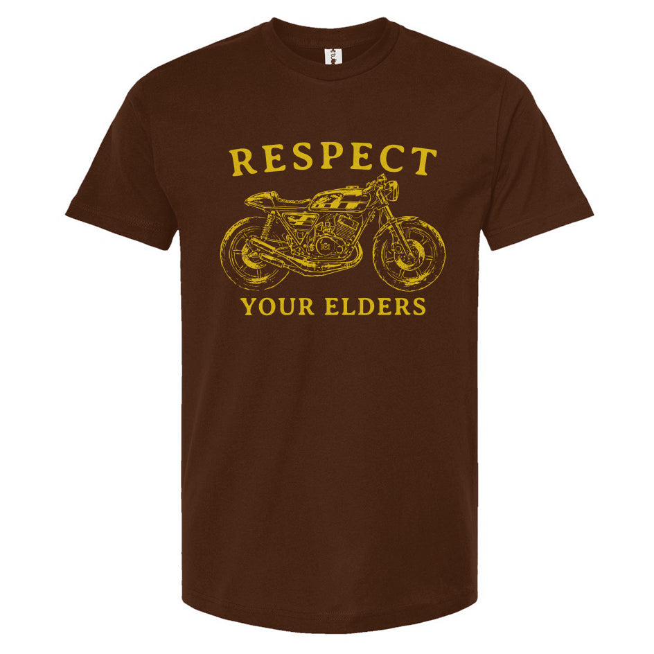 Respect Your Elders Yamaha RD400 Motorcycle Shirt