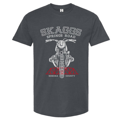 Skaggs Springs Bridge Motorcycle T-Shirt