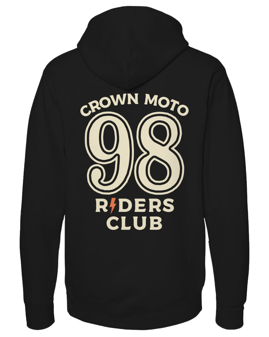 Crown Moto  98 Riders Club Hoodie