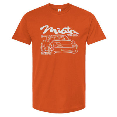 Miata NA Wink Orange T-shirt
