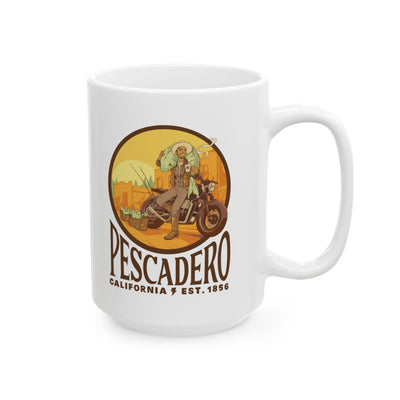 Vintage Pescadero, CA Ceramic Mug - 11oz & 15oz