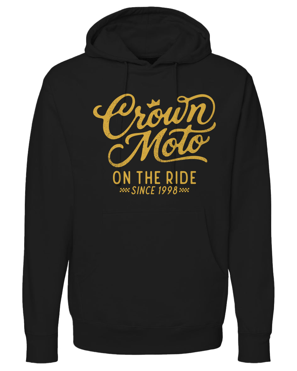 Crown Moto On The Ride Since 98 Hoodie