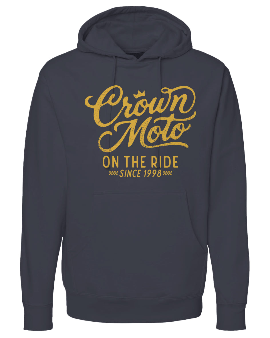 Crown Moto On The Ride Since 98 Hoodie
