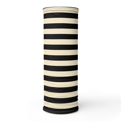 Vintage cream and black striped neck sleeve