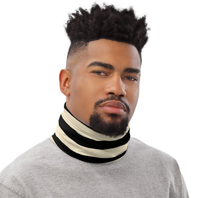 Vintage cream and black striped neck sleeve