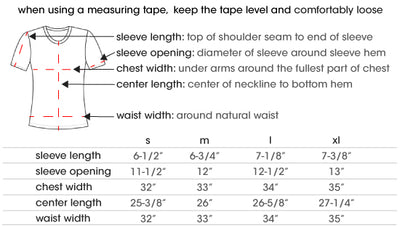 Bella Canvas Women's Heather T-shirt Size Chart