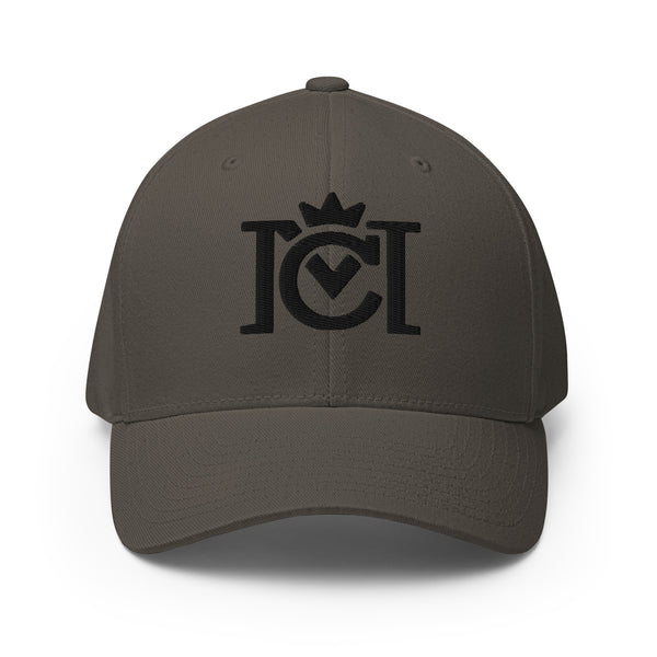 Crown Moto Logo 3D Embroidered Flexfit Hat