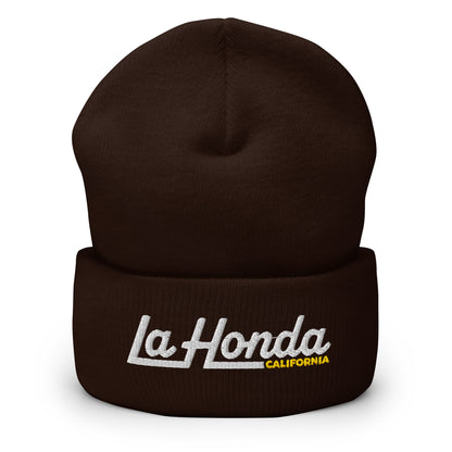 La Honda California embroidered beanie