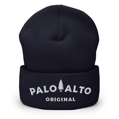 Palo Alto Original fine ribbed knit beanie