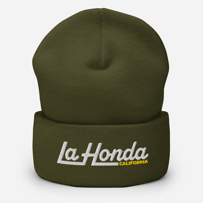 La Honda California embroidered beanie