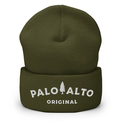 Palo Alto Original fine ribbed knit beanie