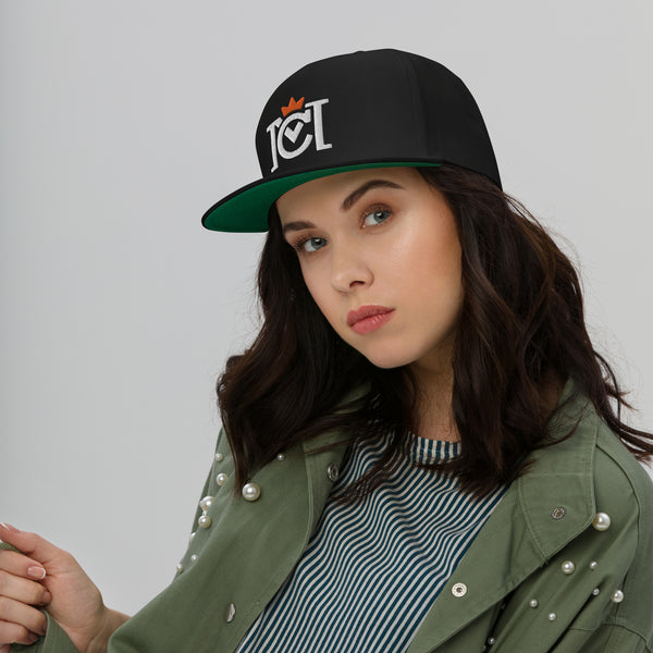 Crown Moto 3D Embroidered Logo Cap