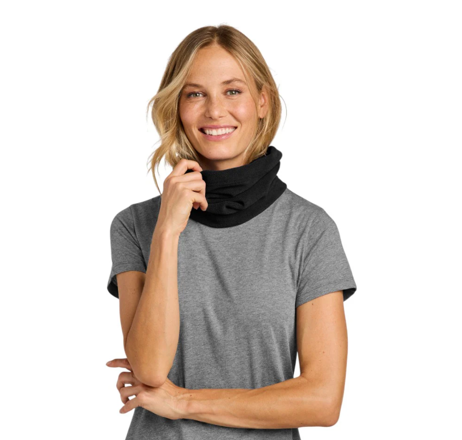 crown moto fleece neck warmer