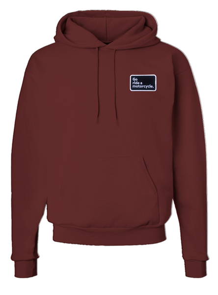 GRAM 2-Sided Ecosmart Patch Hoodie