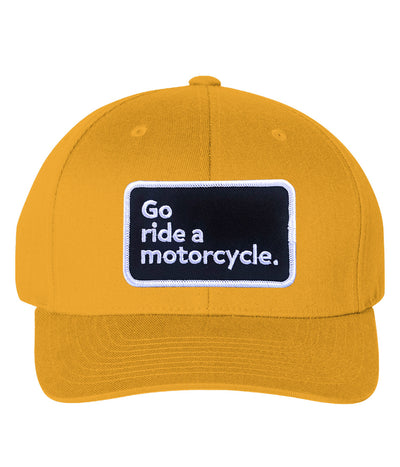 "Go ride a motorcycle" Cotton Blend FlexFit Hat