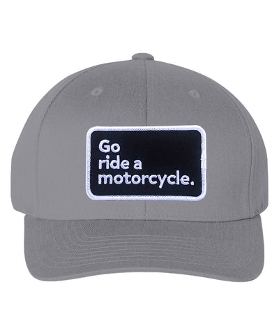 "Go ride a motorcycle" Cotton Blend FlexFit Hat