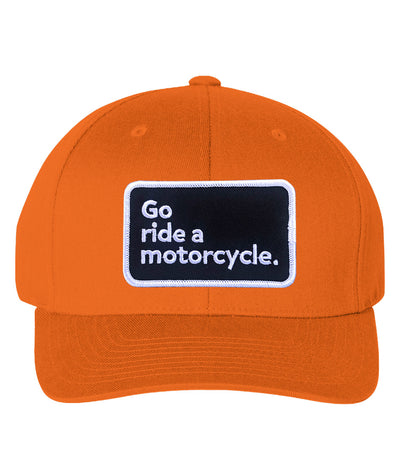 "Go ride a motorcycle" Cotton Blend FlexFit Hat
