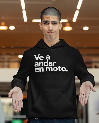 ve a andar en moto, go ride a motorcycle, motorcycles, motorbikes, espanol, spanish, mexico, esl, aliado, go ride, language, san jose, all are welcome, crown moto, hoodie