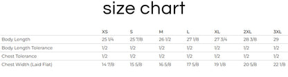 Moto Monkey Women's T-Shirt size chart, sizing