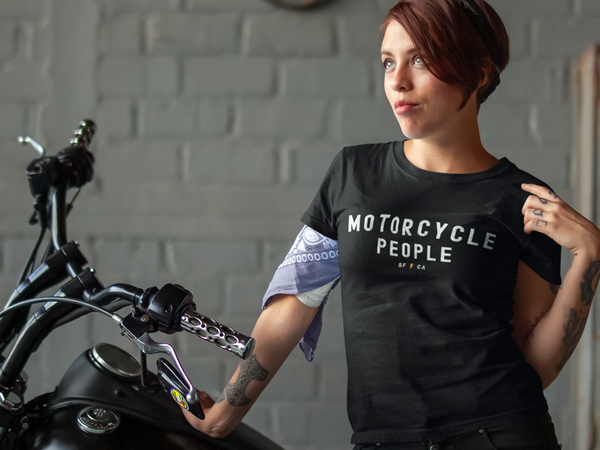 Motorcycle People Women's Heather T