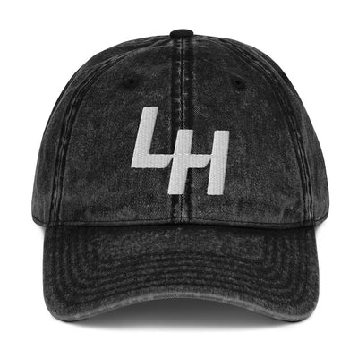 La Honda SHIFT logo from crown moto embroidered in 3D on the front of vintage baseball cap