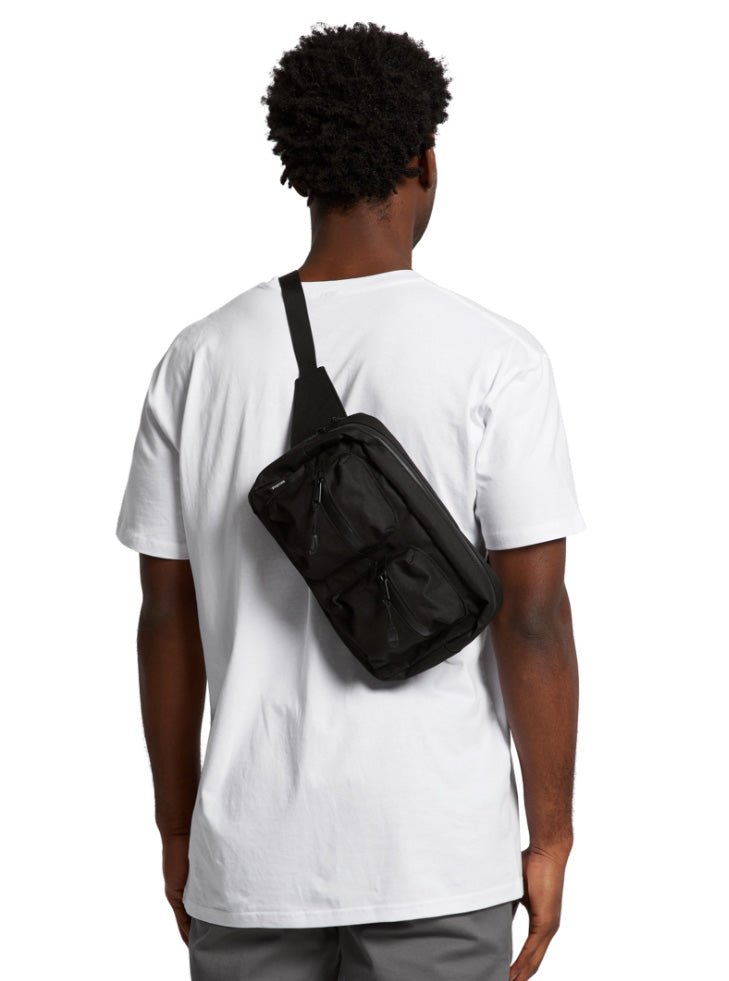 Crown Moto Waist Bag shown on model