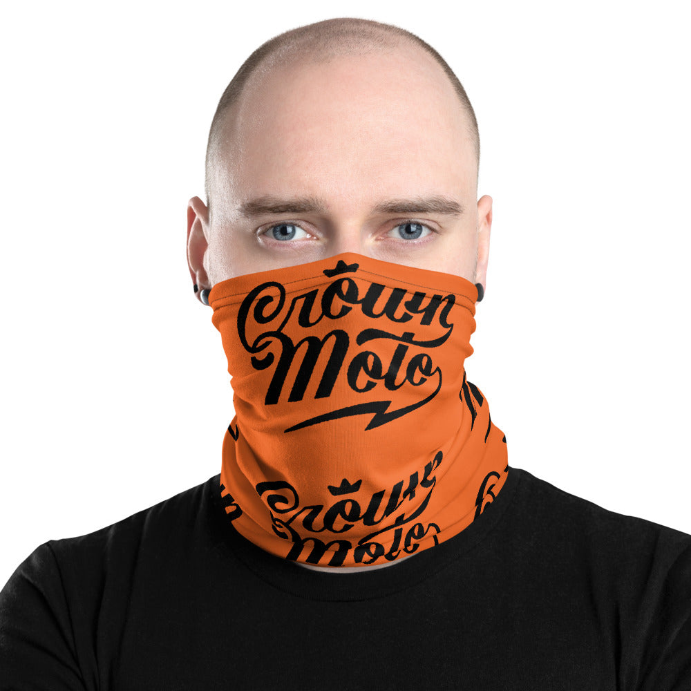 Crown Moto Script neck gaiter