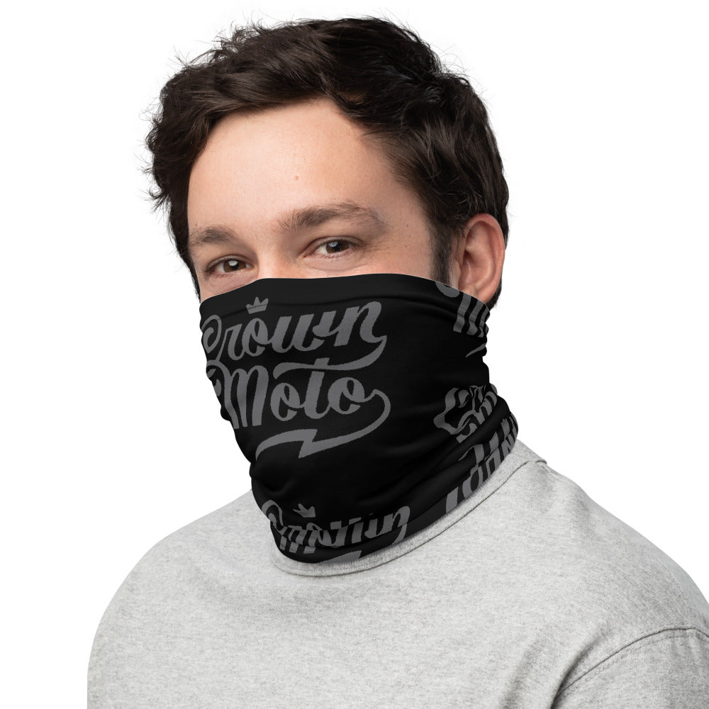 Crown Moto Script neck gaiter