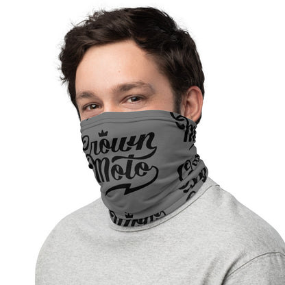 Crown Moto Script neck gaiter