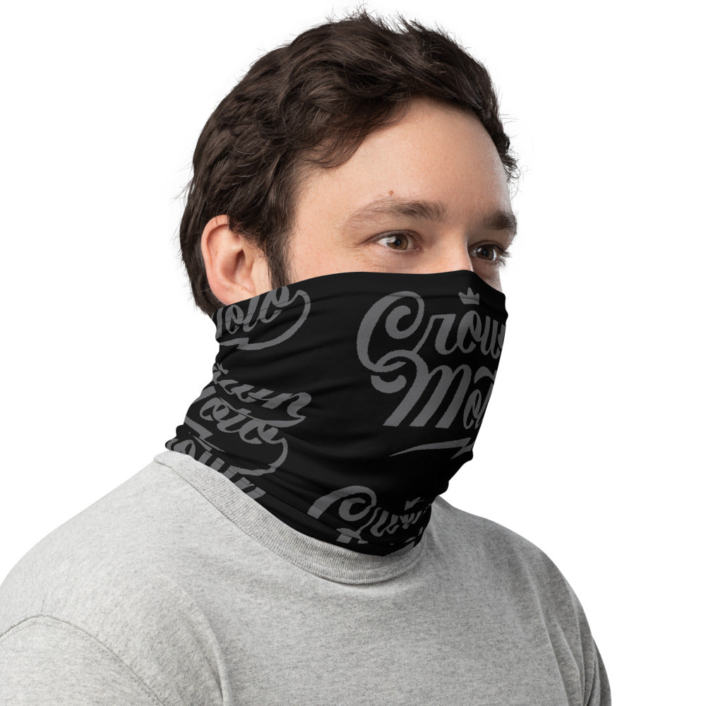 Crown Moto Script neck gaiter