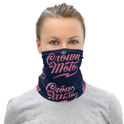 Crown Moto Script neck gaiter