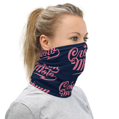 Crown Moto Script neck gaiter